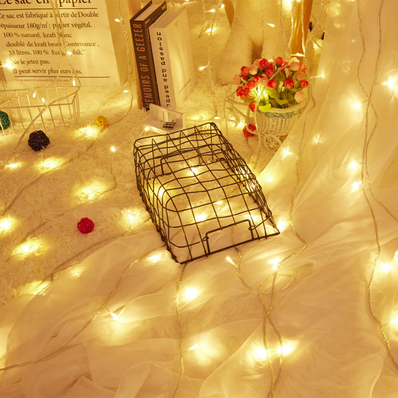 LED star lights curtain lights Christmas lights romantic room arrangement lights ins gypsophila decorative lights string lights